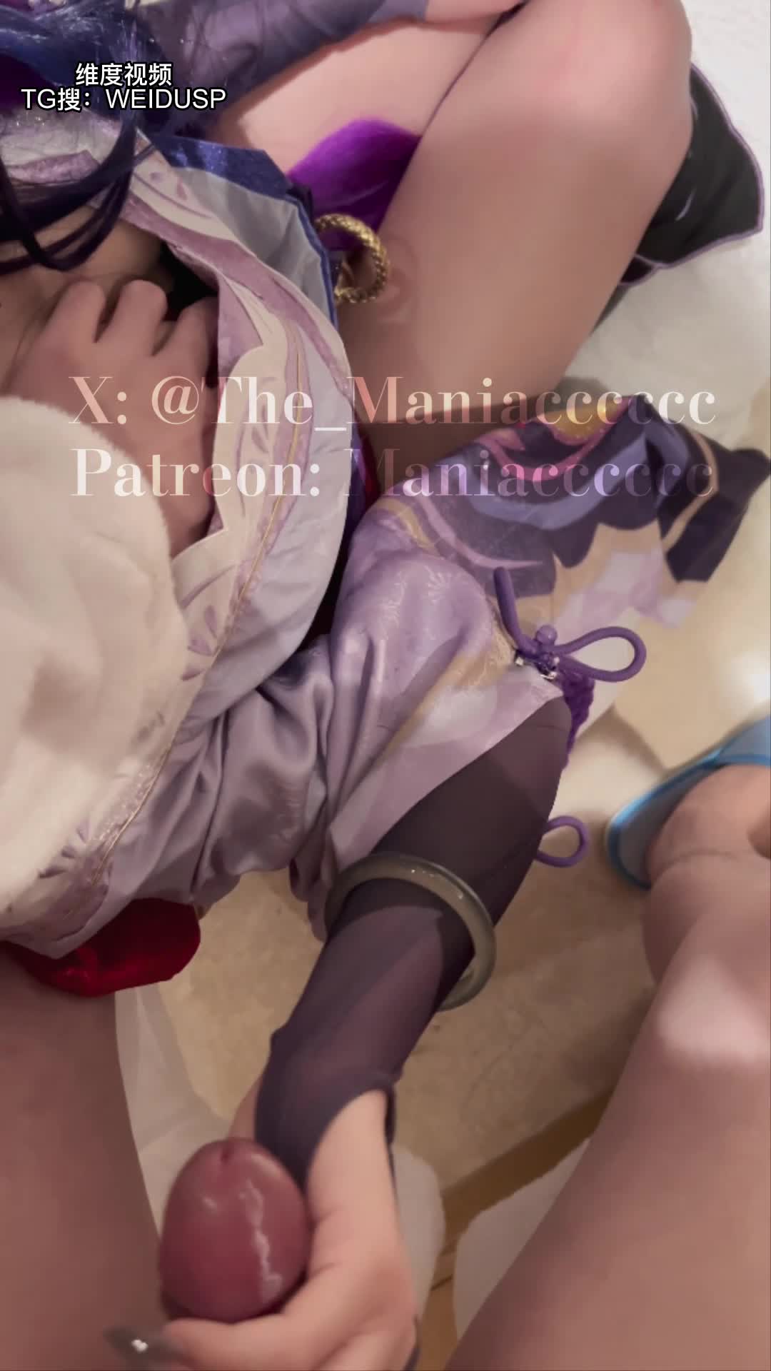 【COS控狂喜】「美女Coser收藏家」福利姬泡良大神「Maniacccccc」付费资源 《原神》雷电将军被骑脸操嘴