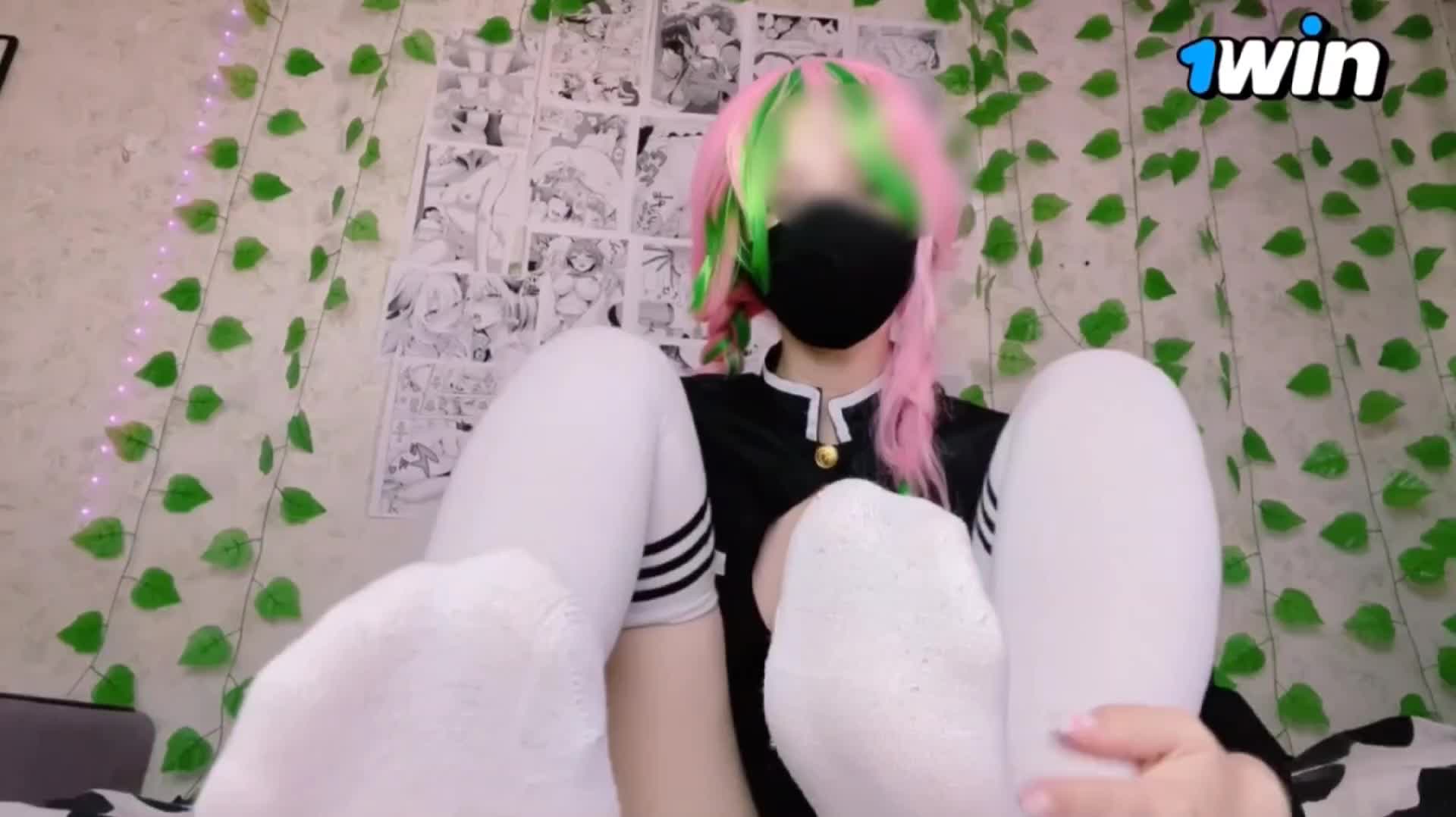 #KawaiiSister #cosplay #自慰 #白浆 #骑乘 #白虎 #高潮 动漫女孩 Cosplay 甘露寺蜜璃 自慰奶油屄达到惊人的性高潮2024.09