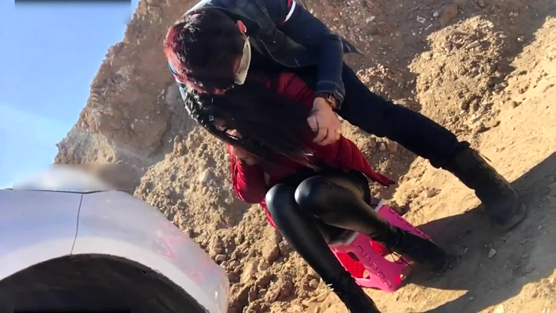#美女 #野外 #后入