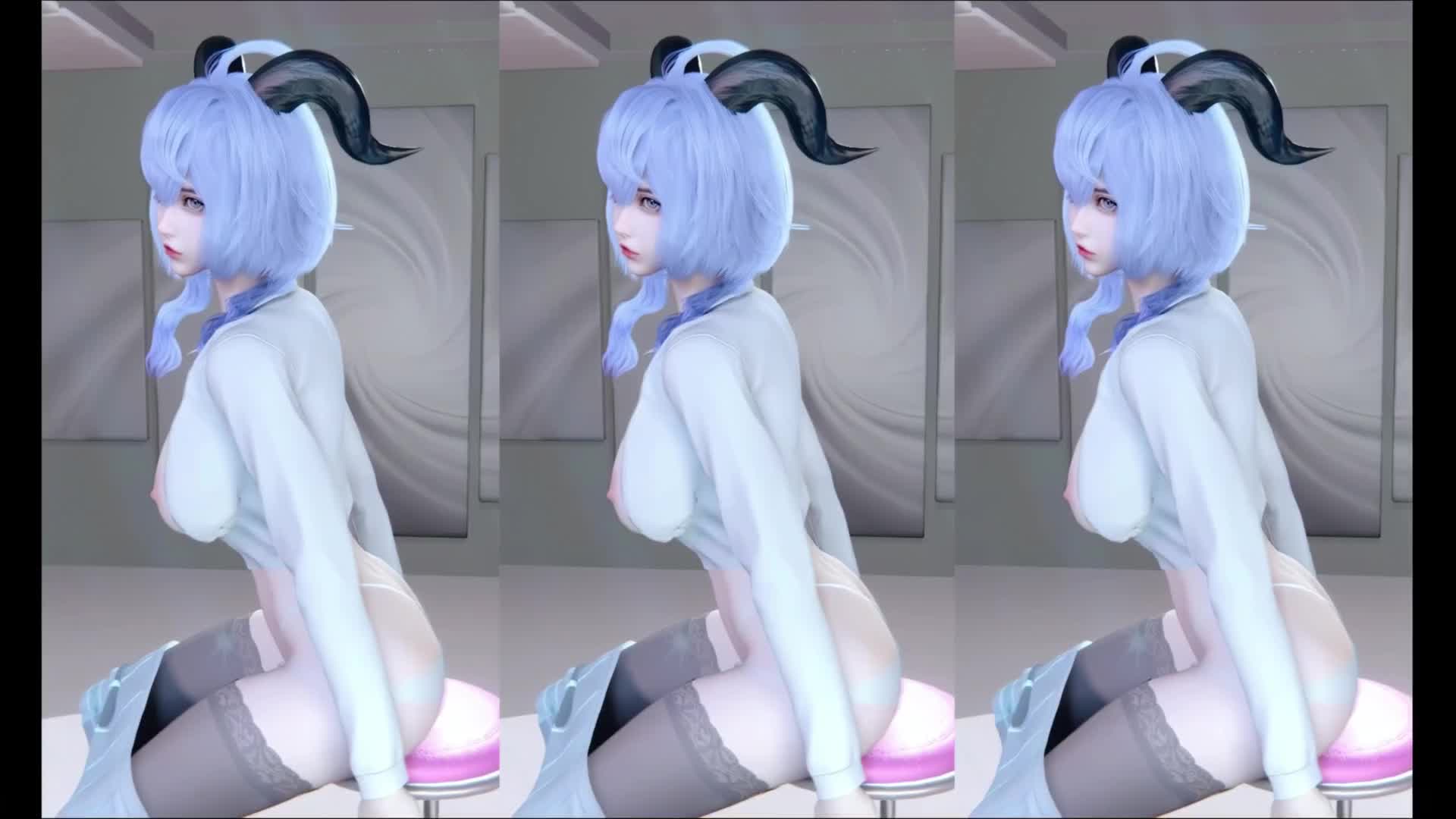 #VAM #国漫 #动漫 #原神 #甘雨 #御姐 #白嫩 #清纯 #少女 #黑丝