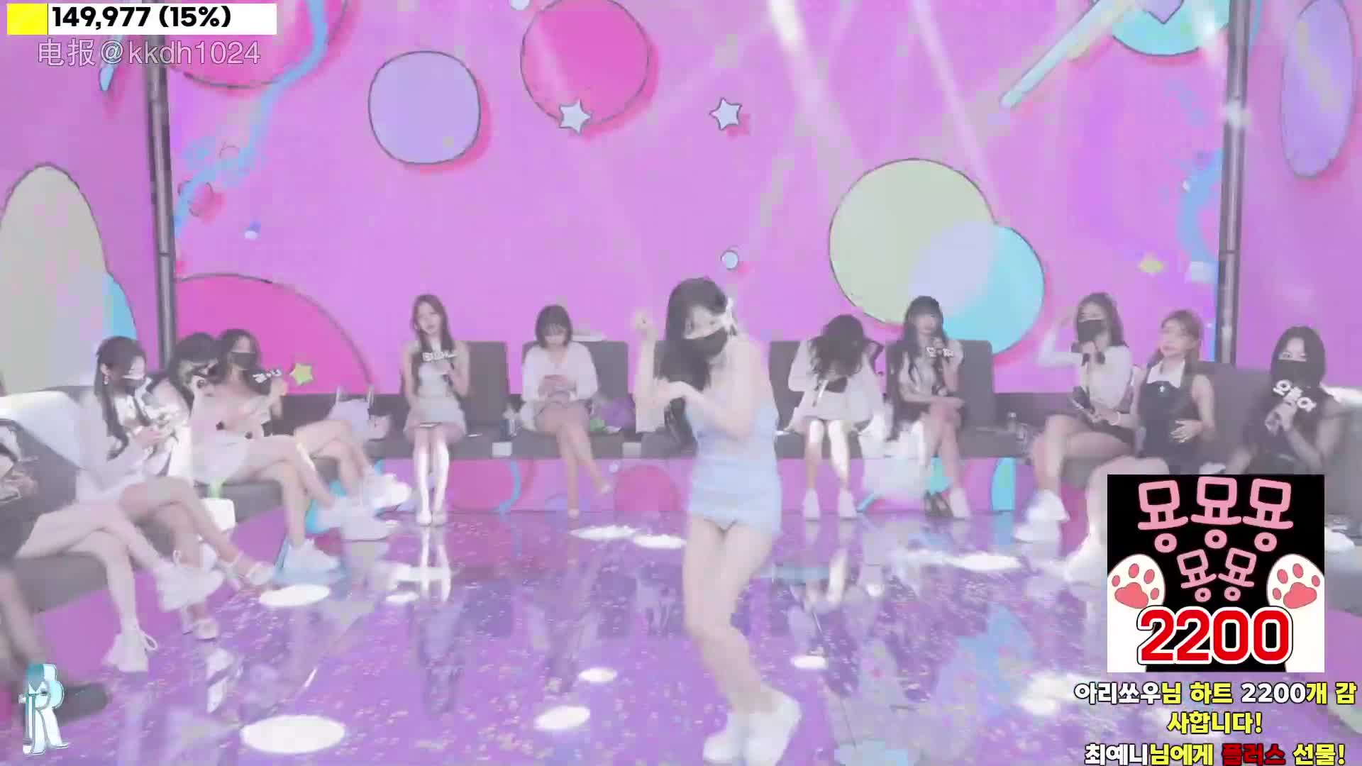 【韩国BJ 】jinricp 女团舞台秀 第三季 4期 11小时 #裸舞 #jinricp 18