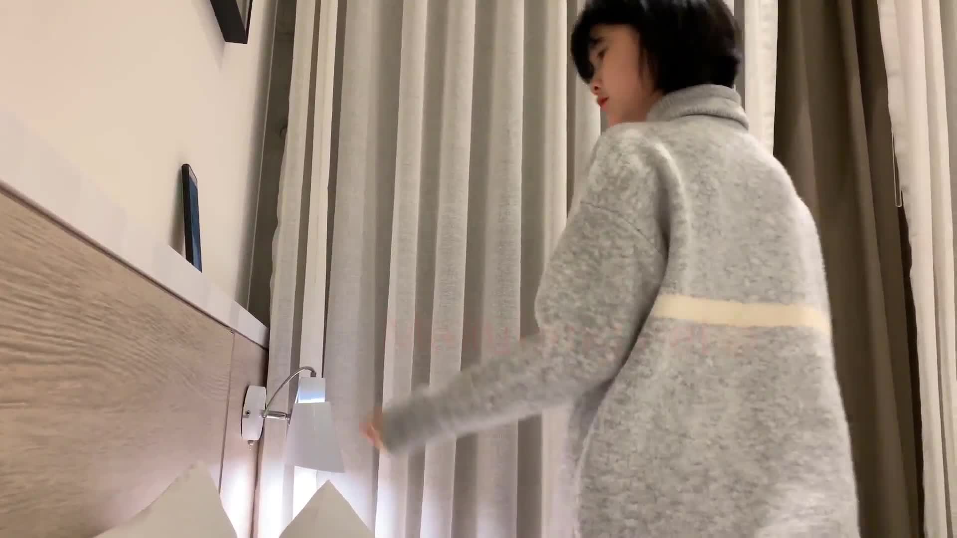 #南橘子 酒店约炮 童颜美乳娃娃脸萝莉小美女 乖巧可爱俏皮 小逼很舒服直接内射了