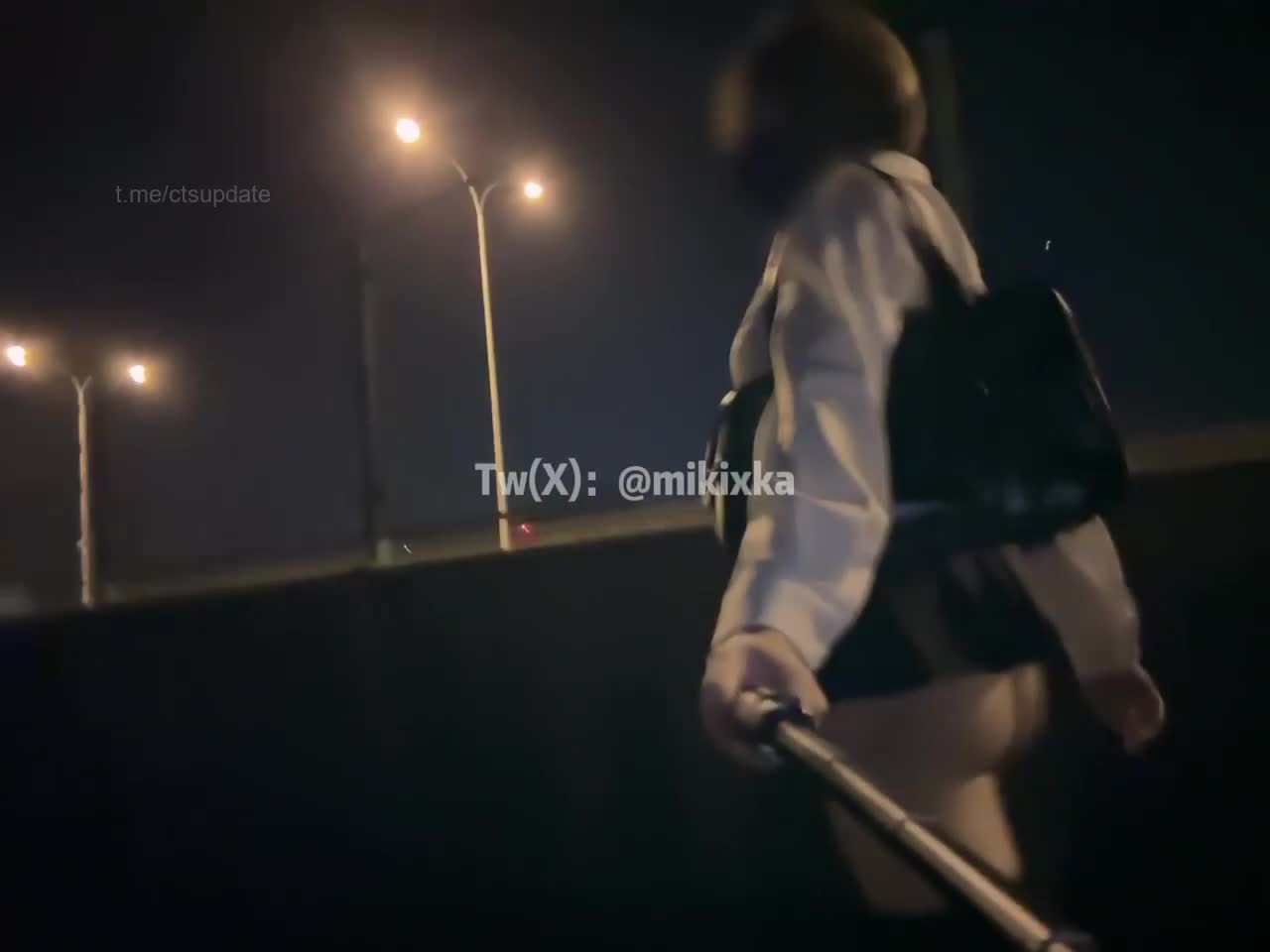 #主人的任务 #推特伪娘 #露出 #调教 推特伪娘大神【mikixka】露出任务7