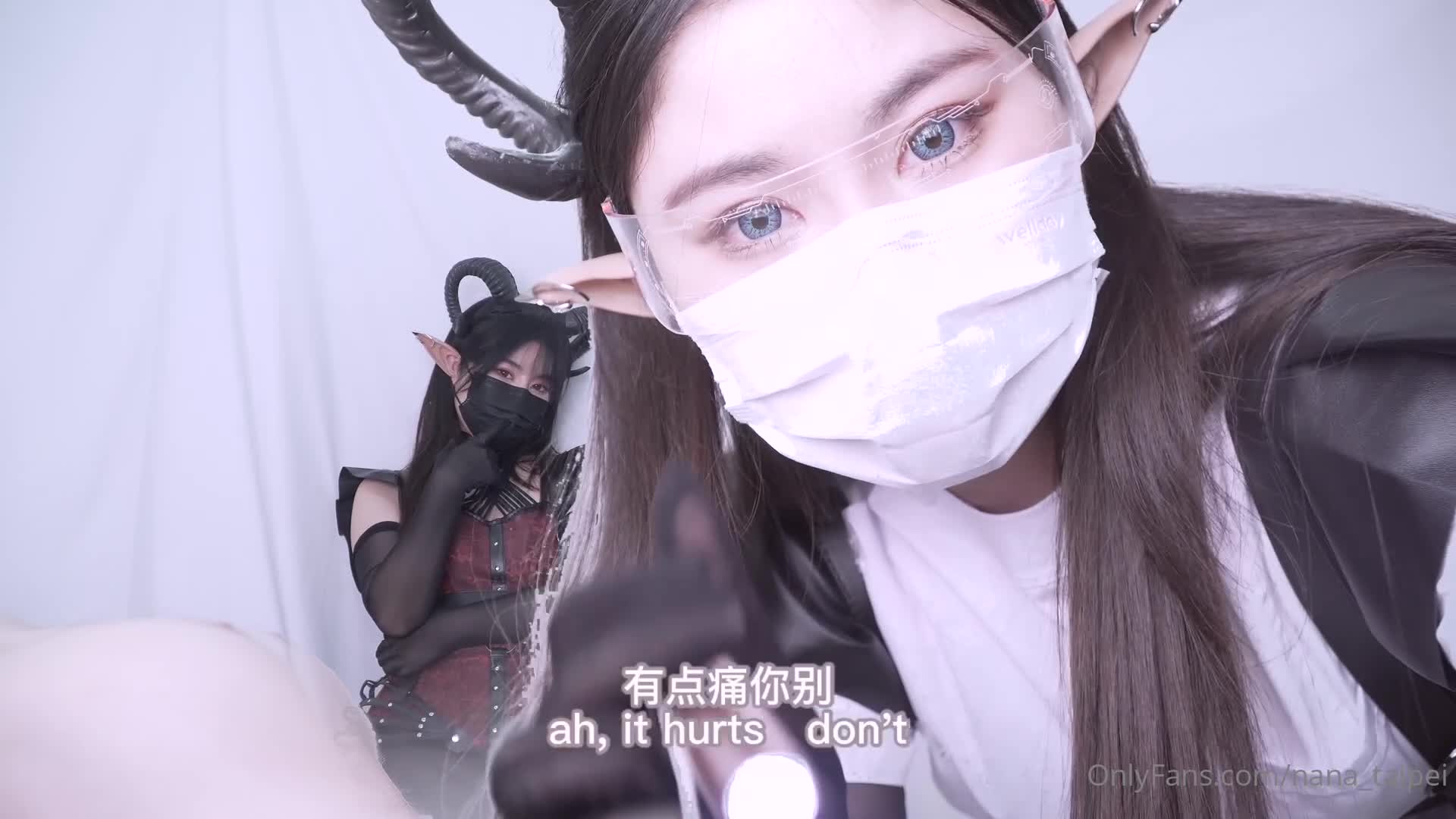 #onlyfans 白虎网红福利姬 #nana_taipei #娜娜 剧情演绎 整理合集魅魔系列
