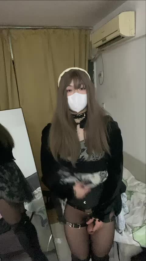 #伪娘 #人妖 #ts #男娘 #呆呆早期视频合集感谢群友提供的素材