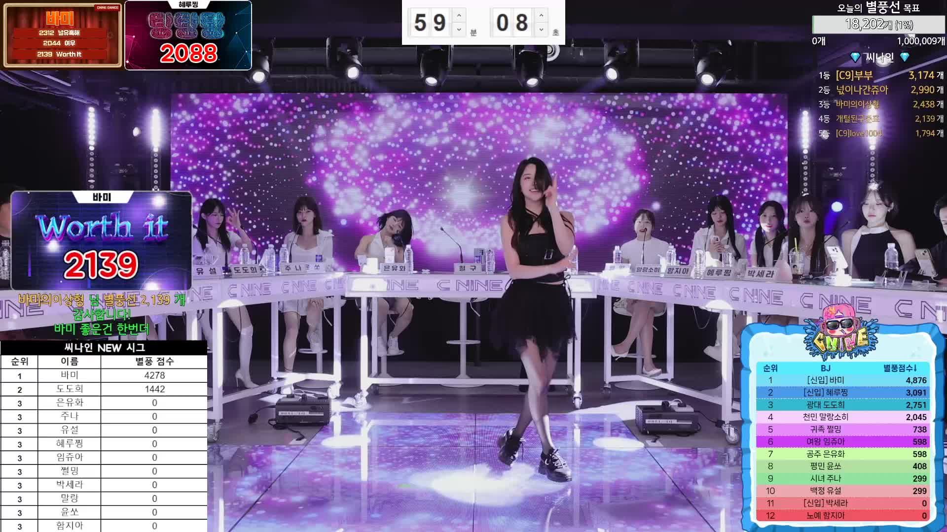 #韩国BJ #韩国女主播 #afreecatv #哲九C9 哲九 C9 20240511全程热舞 AF的主播身材和颜值都比较高如果大家喜欢 请多多给视频点赞支持