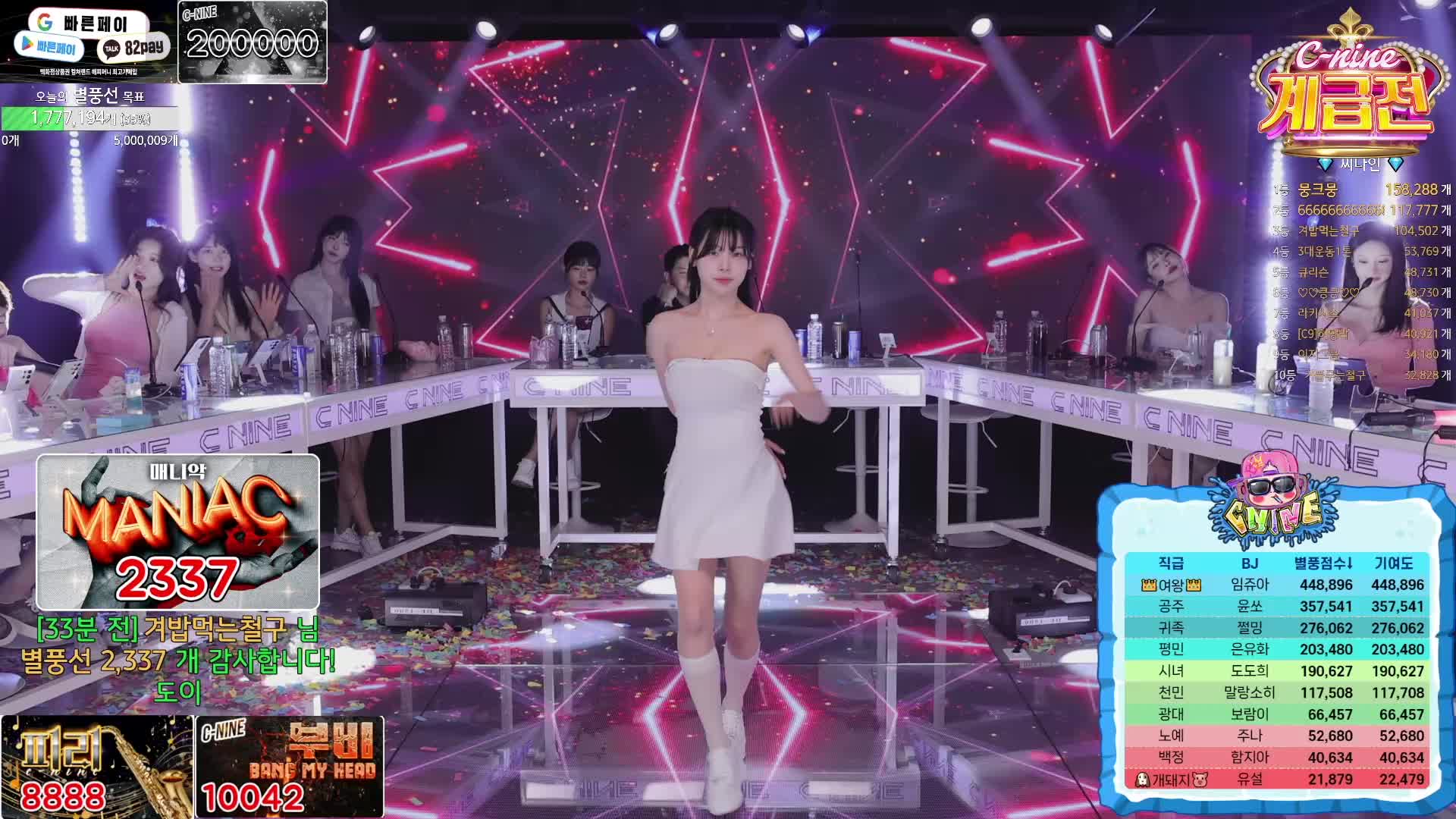 #韩国BJ #韩国女主播 #afreecatv #哲九C9 哲九C9 20240501完整版 全程热舞