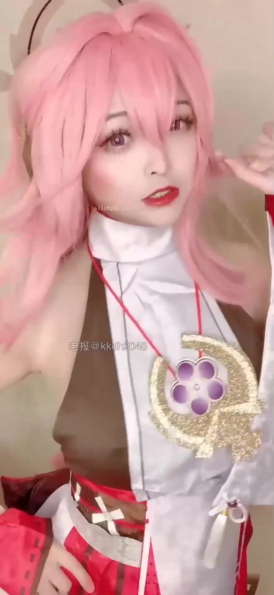 #自慰 #打手枪 #偷拍自拍 #素人 #业余真实这么可爱的Cos男娘你爱了吗人妖TS伪娘CD