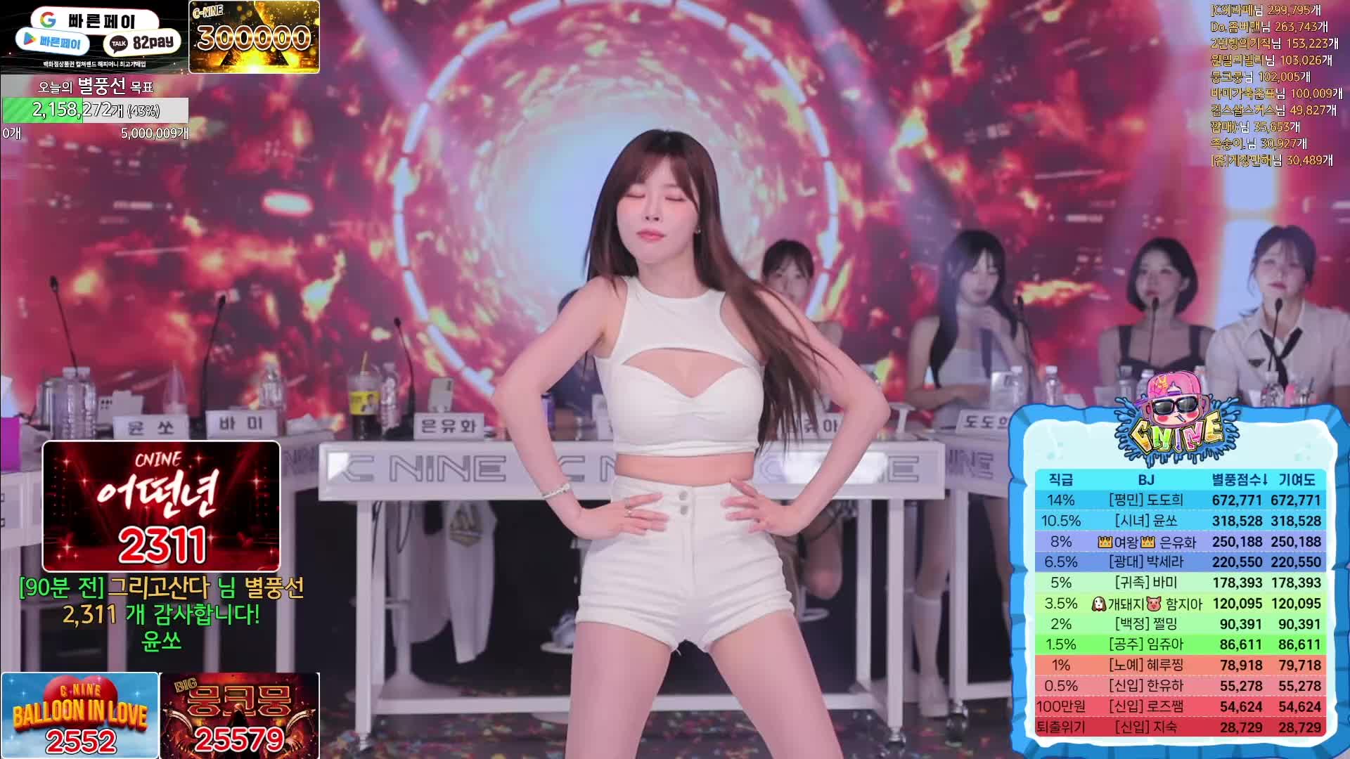 #韩国BJ #韩国女主播 #afreecatv #哲九C9 开除罚球战 @ikan_live 2024-06-20 全程热舞 Part2喜欢请点赞支持下 ️助力频道