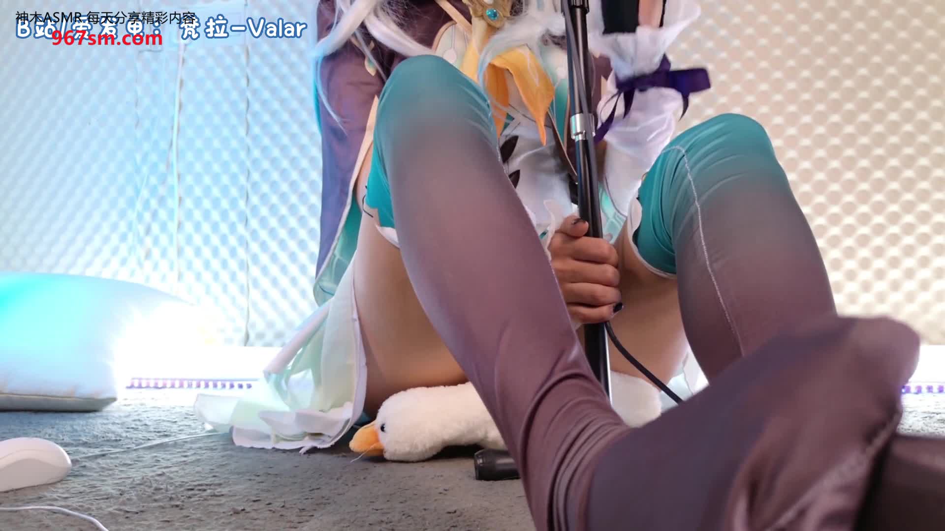 #梵拉 #单人 #asmr #cos星穹铁道 流萤 asmr 秀足 湿黏耳舐 腿间摸耳 哼唱