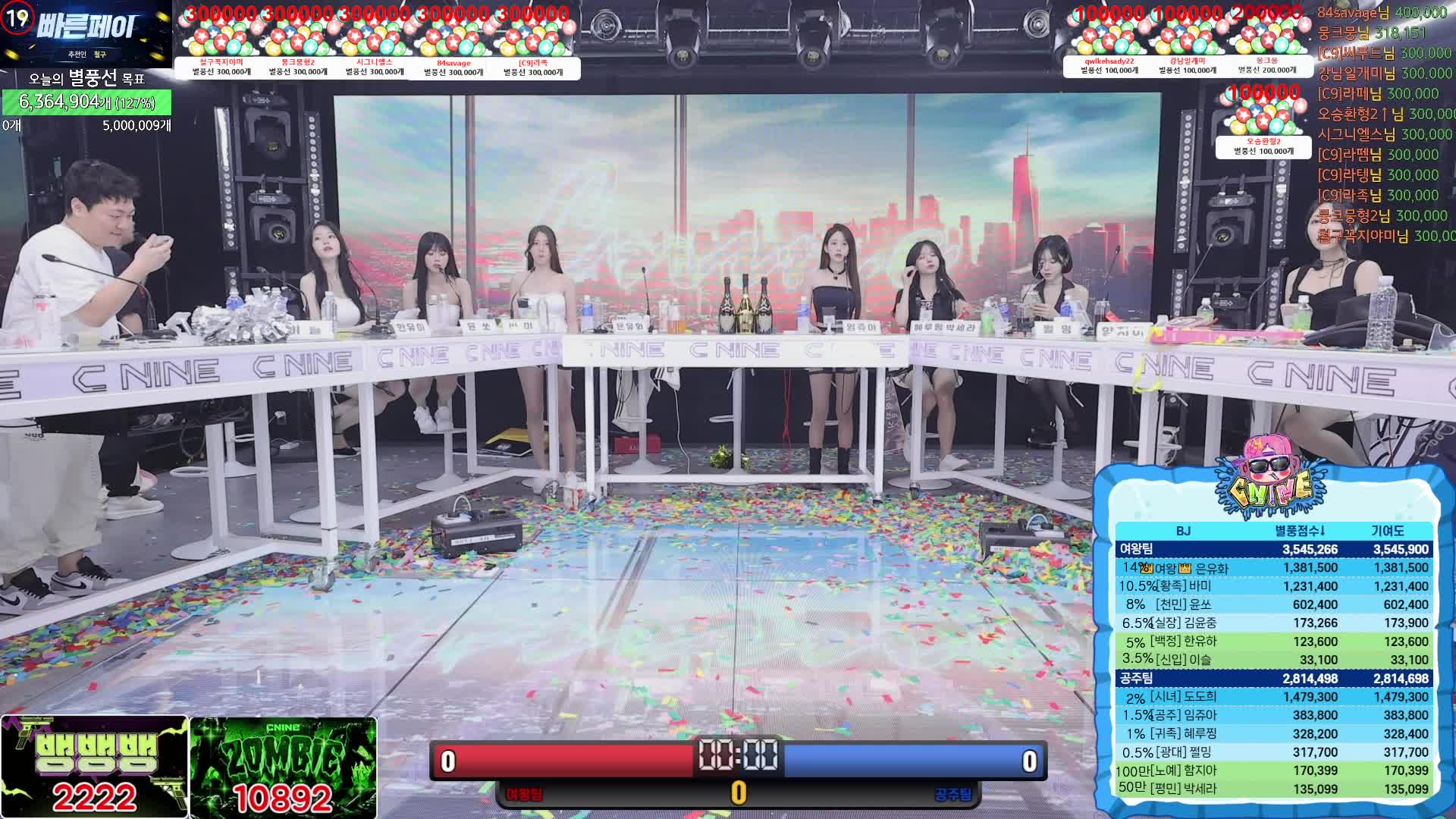 #韩国BJ #韩国女主播 #afreecatv #哲九C9 第一场团体赛 @ikan_live 2024-08-19  part2️⃣喜欢请点赞支持下 ️助力频道