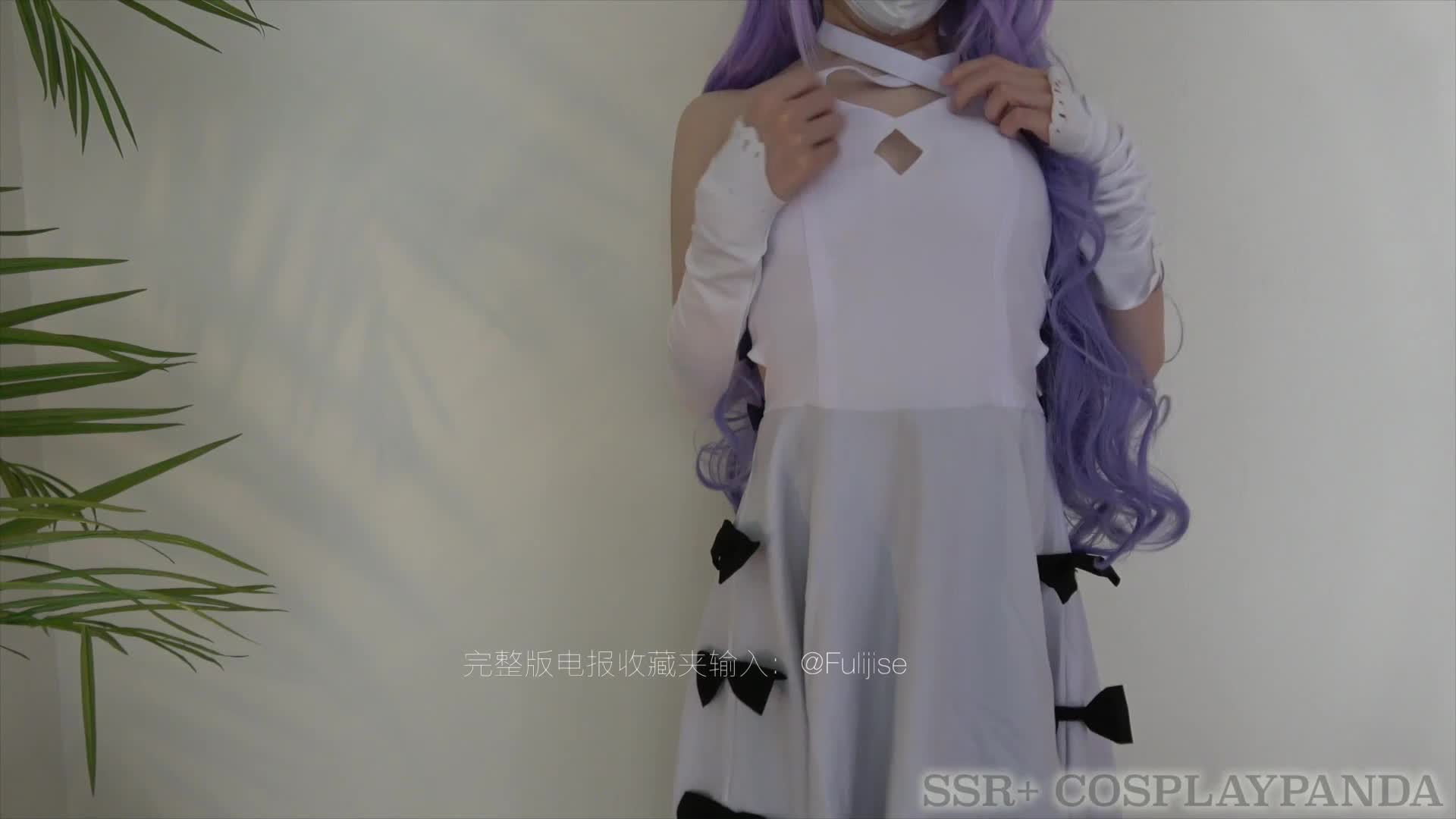 #白黑小熊维尼 #sukasu碧蓝航线独角兽原皮过膝白丝袜口交啪啪无套后入中出