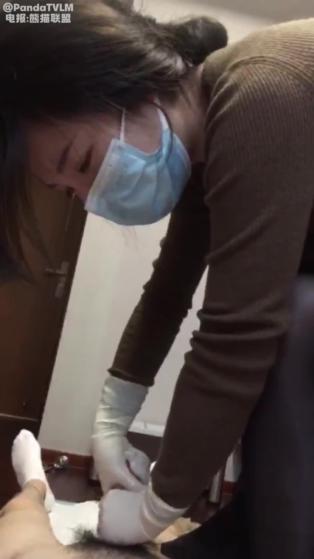 #医院 专业护士帮你处理鸡儿硬化