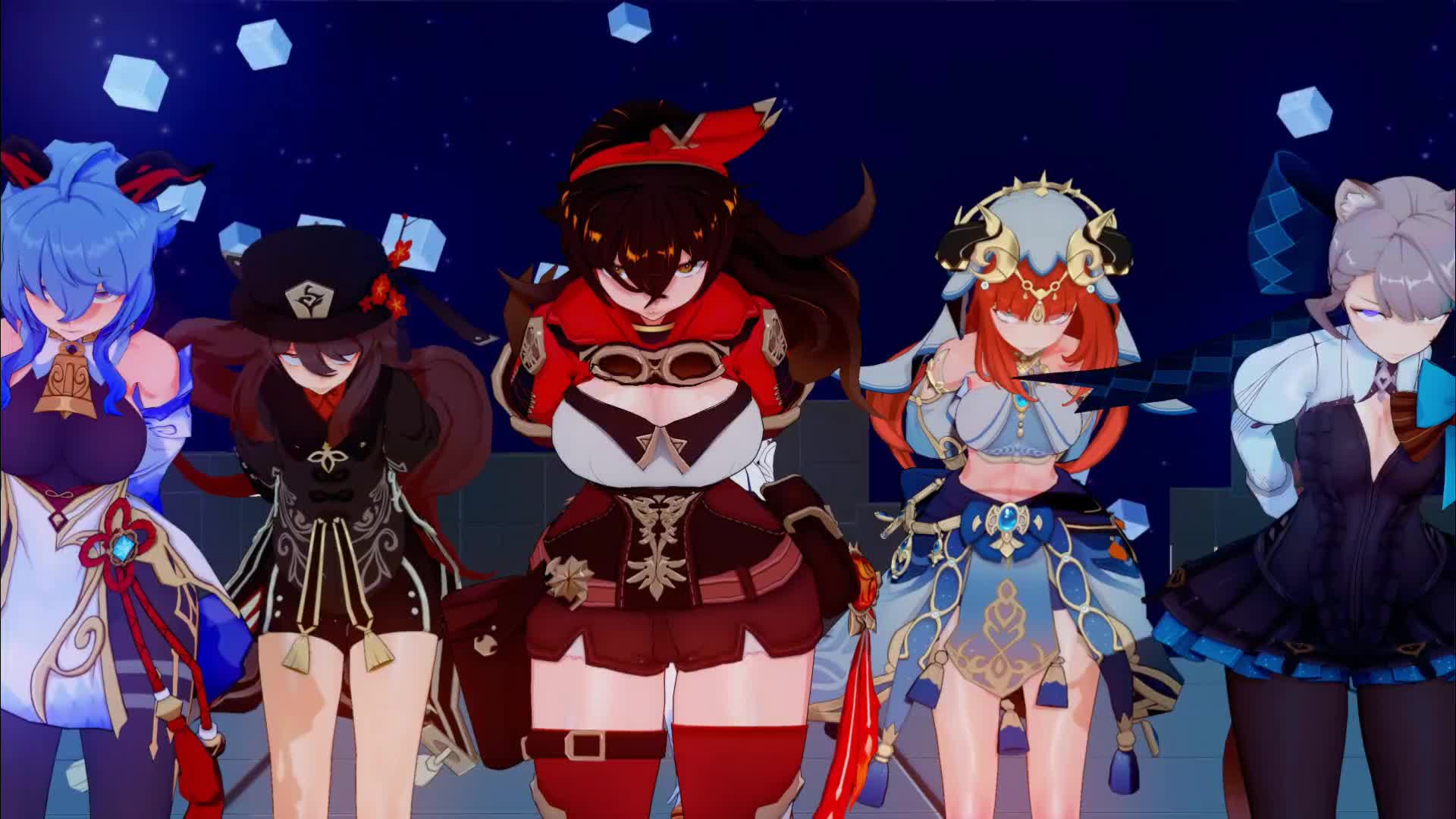 [Genshin] Genshin Sex Dance Party!