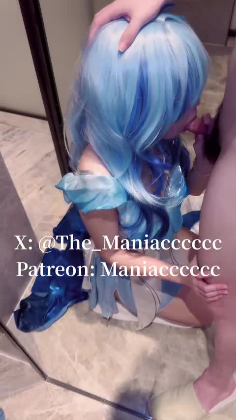 福利姬泡良大神「Maniacccccc」付费资源《鸣潮》守岸人镜前跪地口交完美后入［作者名称］: #Maniacccccc［特色标签］: #cos