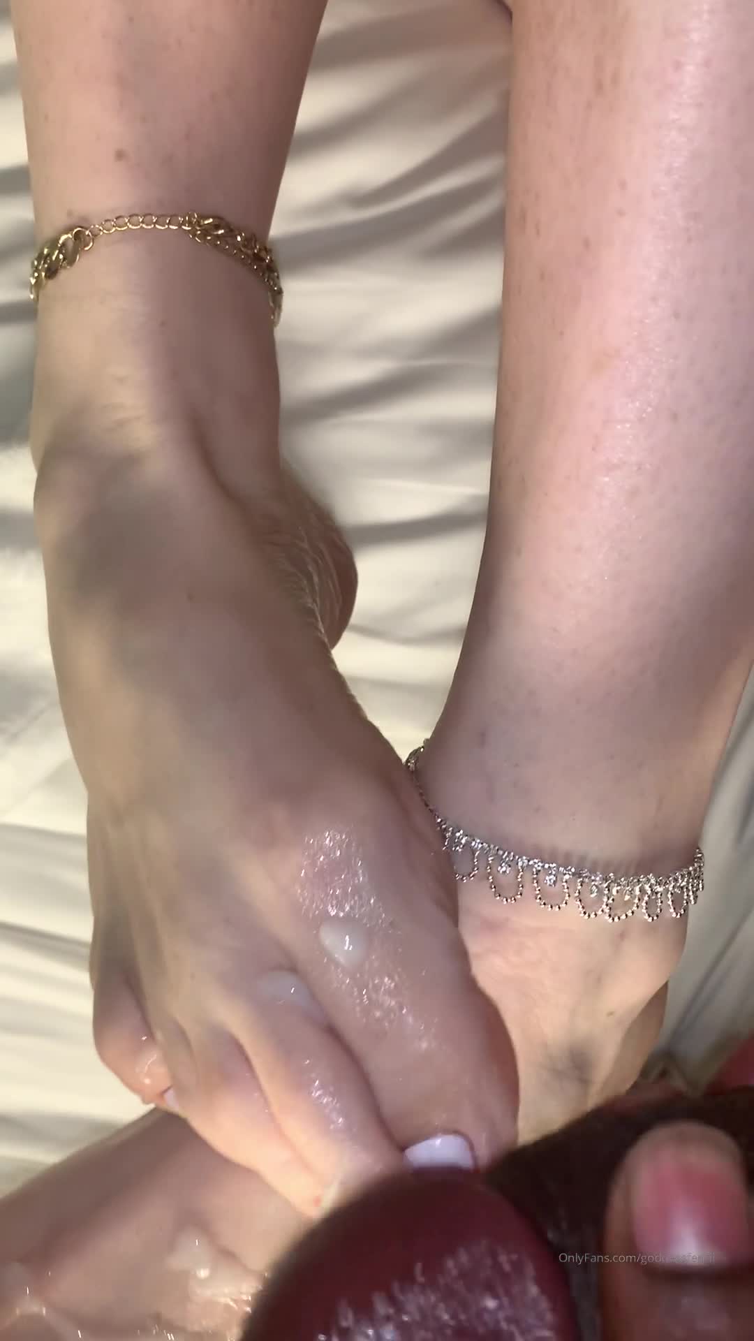 Big load allllll over my toesssss  by goddessfendi from OnlyFans Coomer