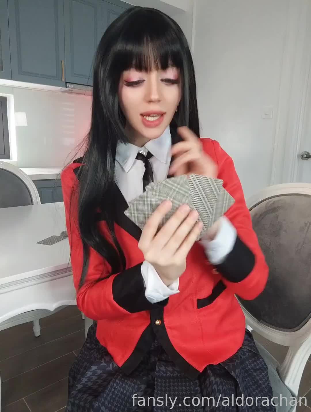 欧美高颜值博主 #aldorachan COS角色自慰fansly合集