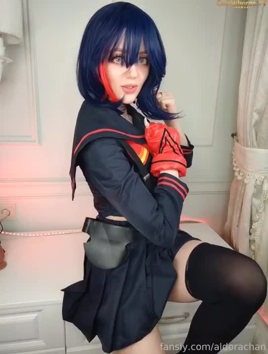 欧美高颜值博主 #aldorachan COS角色自慰fansly合集