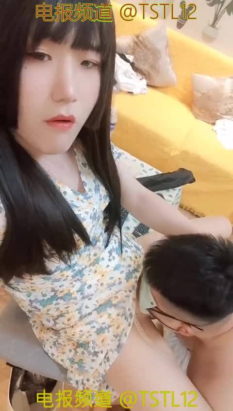 清纯反差伪娘人妖猛攻-黑丝大屌后入肛交直男奴