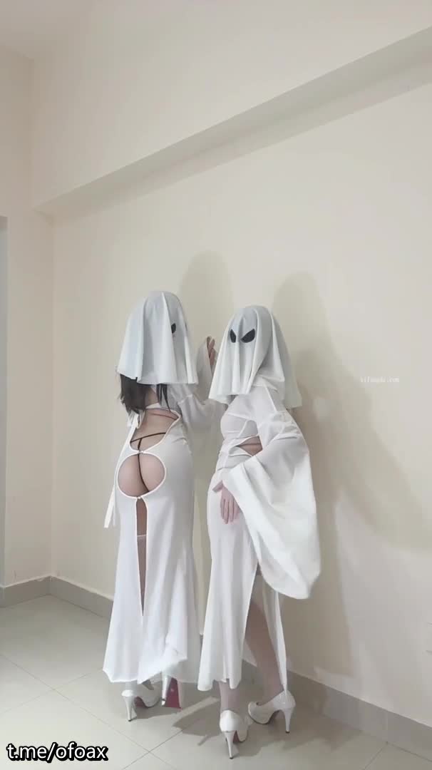 推特二次元福利姬 二佐Nisa 九曲Jean  双女大尺度 幽灵娘 唯美诱惑写真