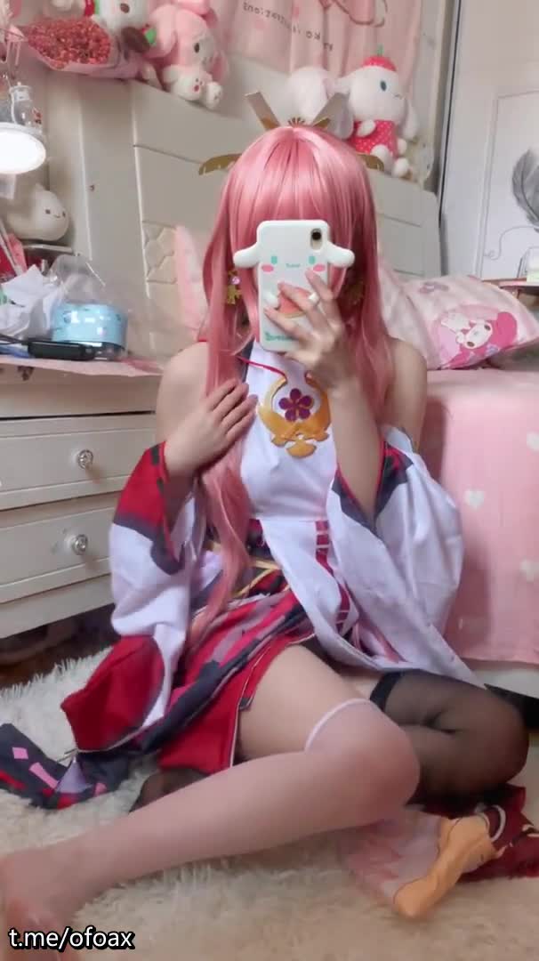 国产白虎美穴福利姬 喵呜小桔 Cosplay露出自慰视频福利