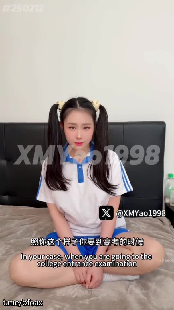 推特网红反差人妻【汐梦瑶】双马尾学生服 吃鸡女上激情性爱啪啪