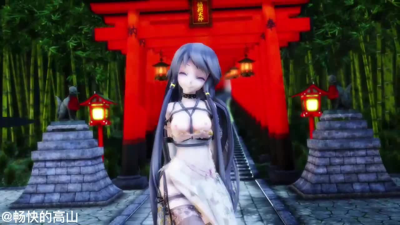 #动漫 #H漫 #H动画【R-18 MMD】捆绑洛天依虫GimmeGimme