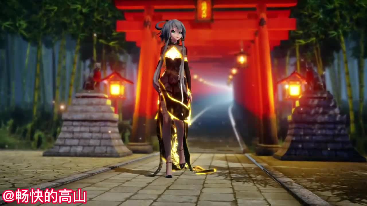 #动漫 #H漫 #H动画【R-18 MMD】極楽浄土 [洛天依] (長髮)