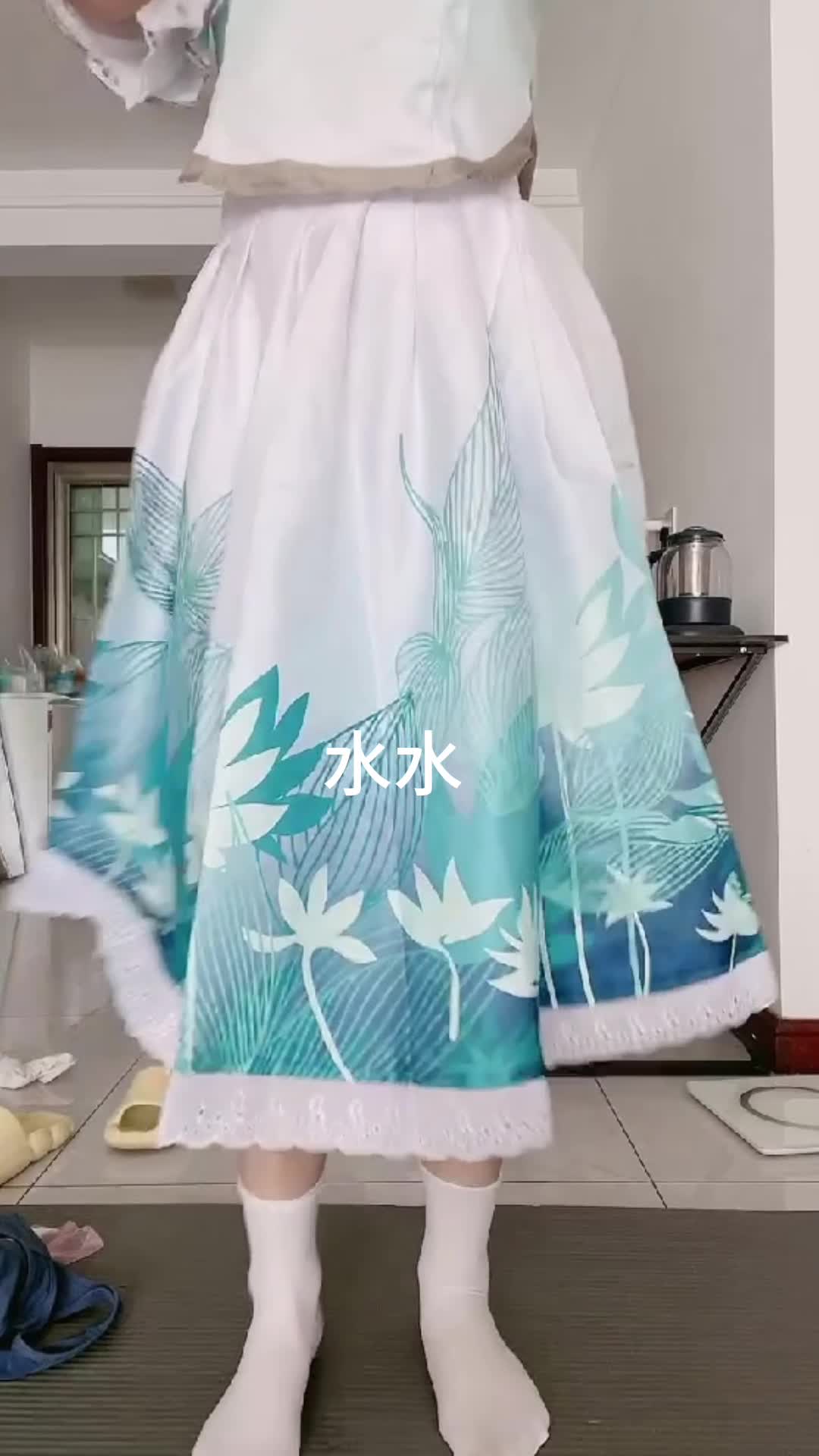 #未知 高中妹妹cos西施自慰