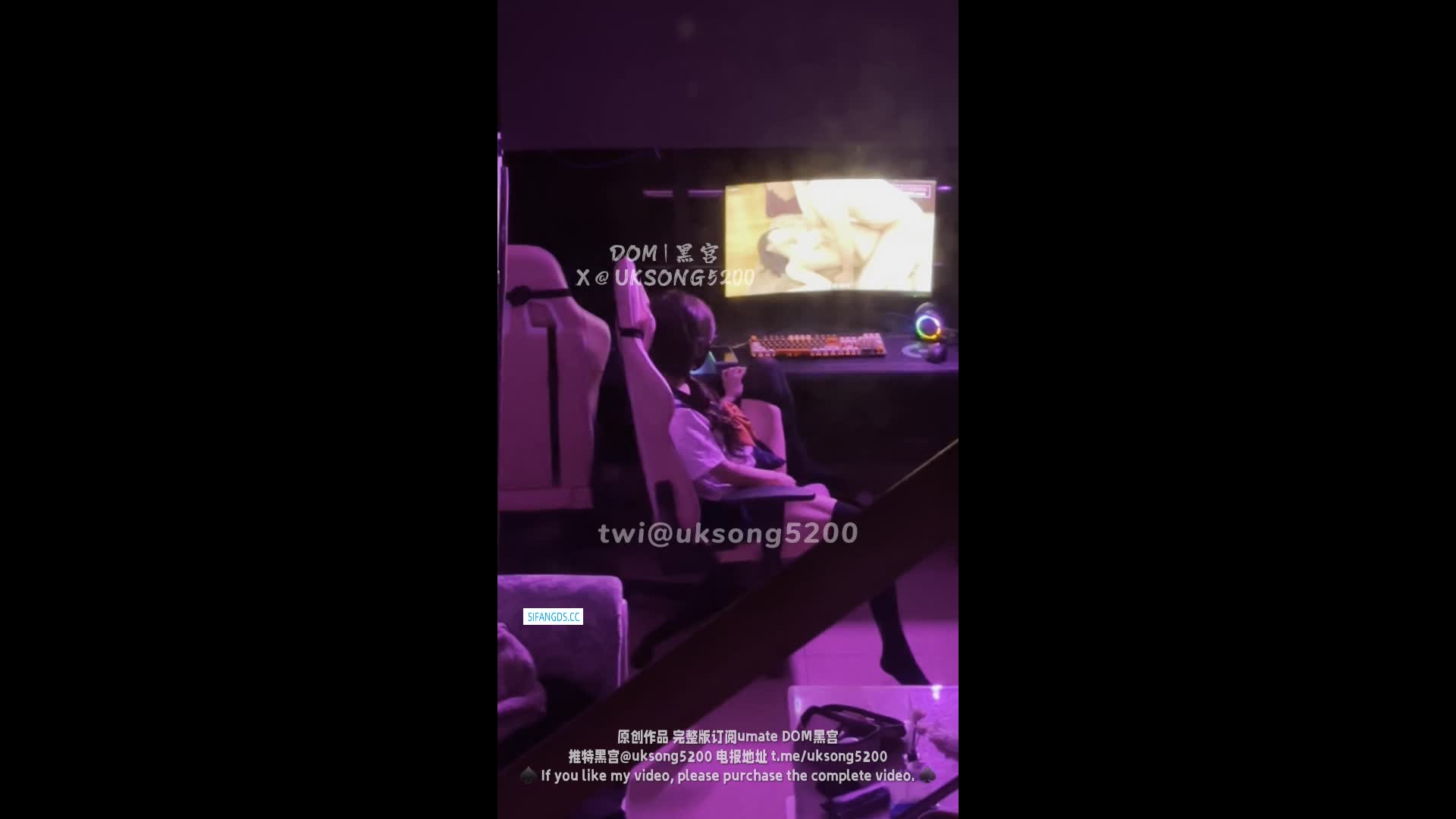 #song老师 dom黑宫合作做爱 这么清纯的少女可惜了