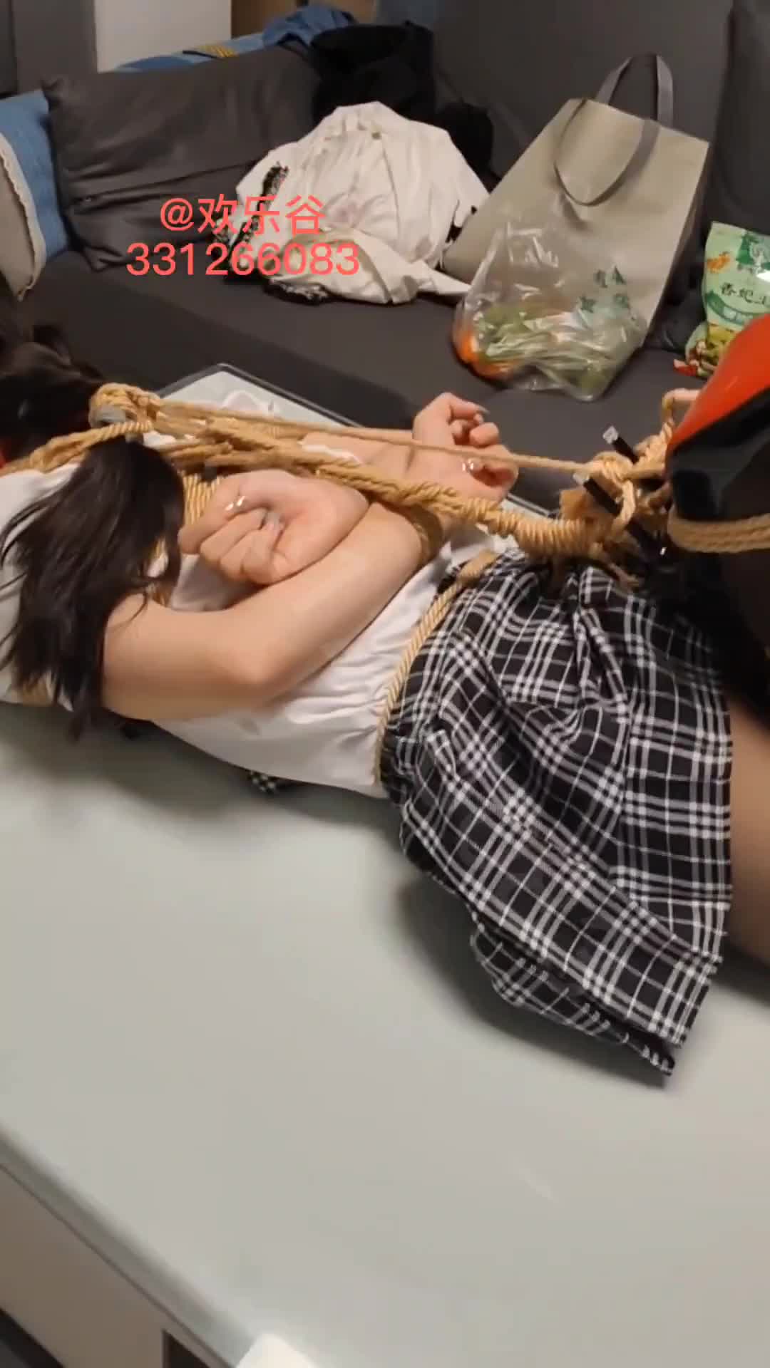 #欢乐谷 #捆绑 #调教 #可爱