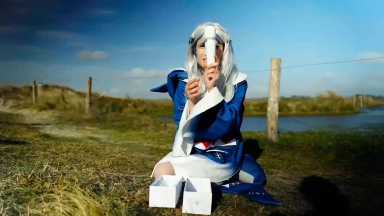 ##Kuqiqiii #小兔绵绵️ #cos #萝莉炮机自慰短片
