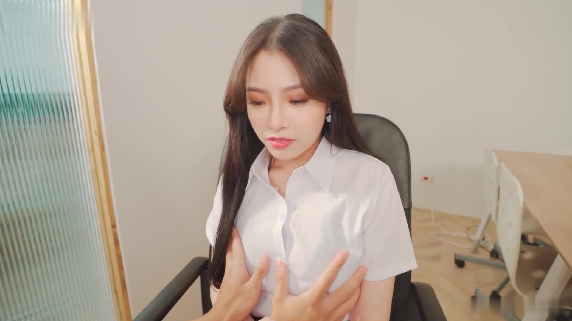 #这个面试有点硬 #AV #反差