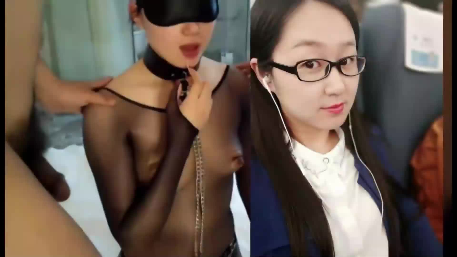 顶级调教极品反差眼镜母狗，穿着衣服看不出来如此骚 #自拍 #泄密 #反差 #调教