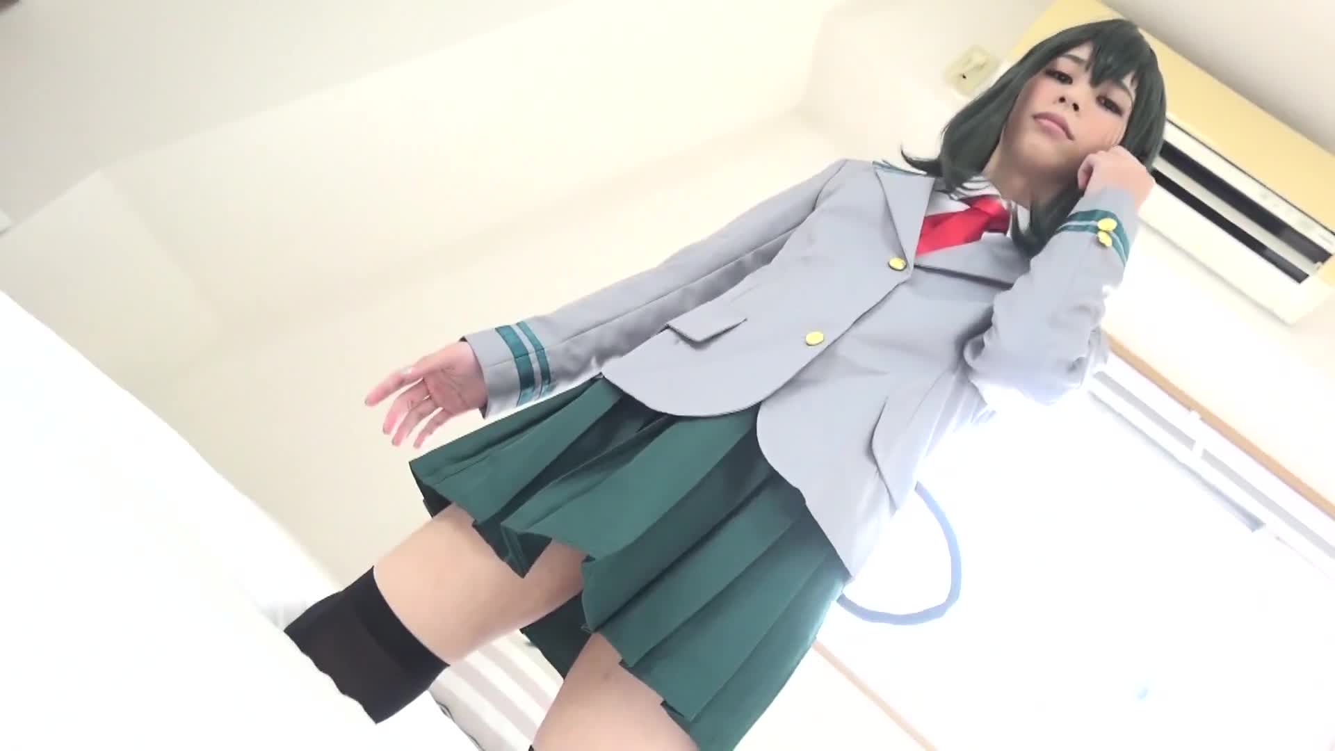 精品推荐 岛国专操COSCD卖家出品 超可爱娇美伪娘被操到菊花绽放高潮无接触止不住喷射