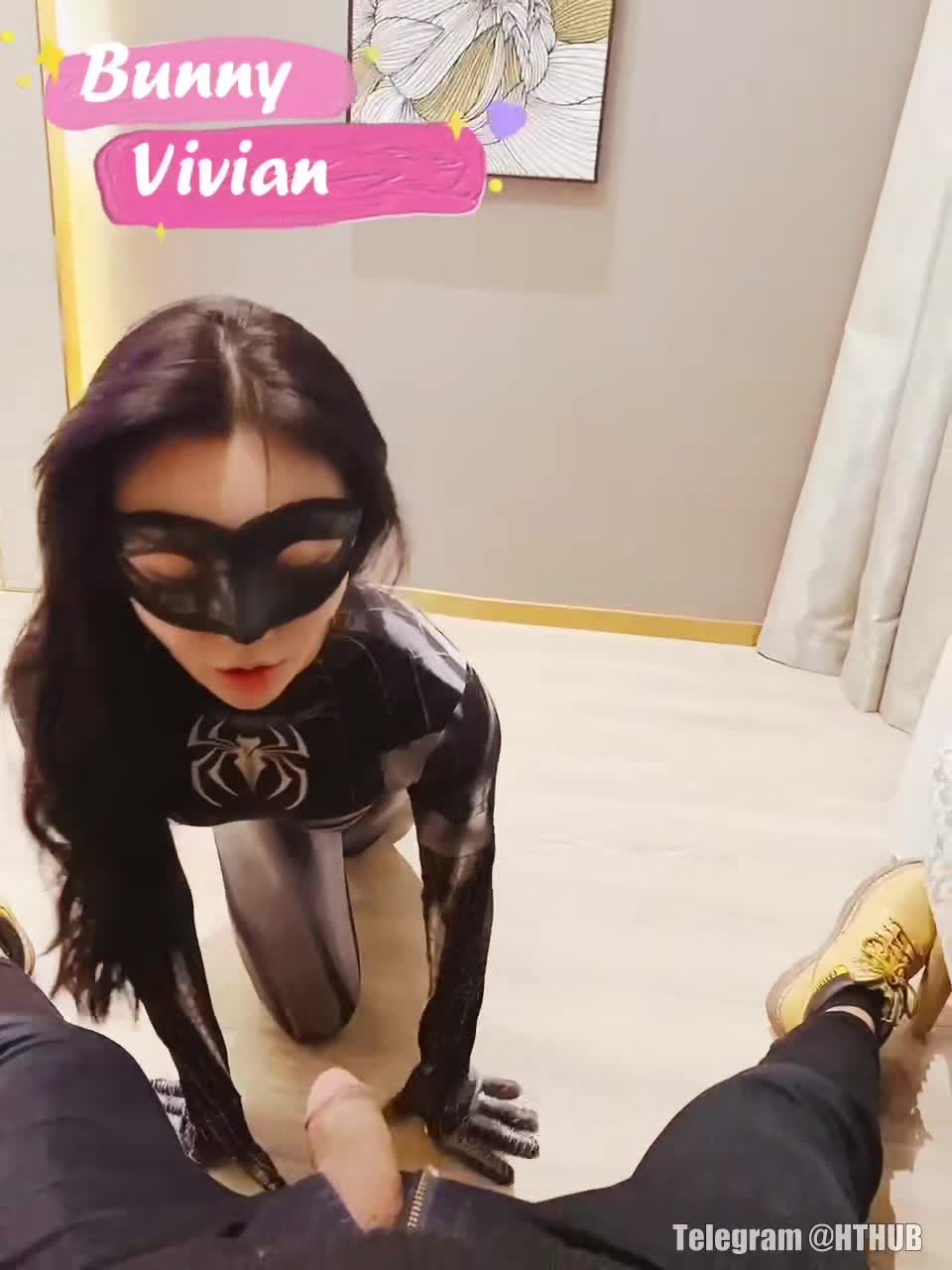 #网红 爱丝袜Vivian姐-定制蜘蛛套装