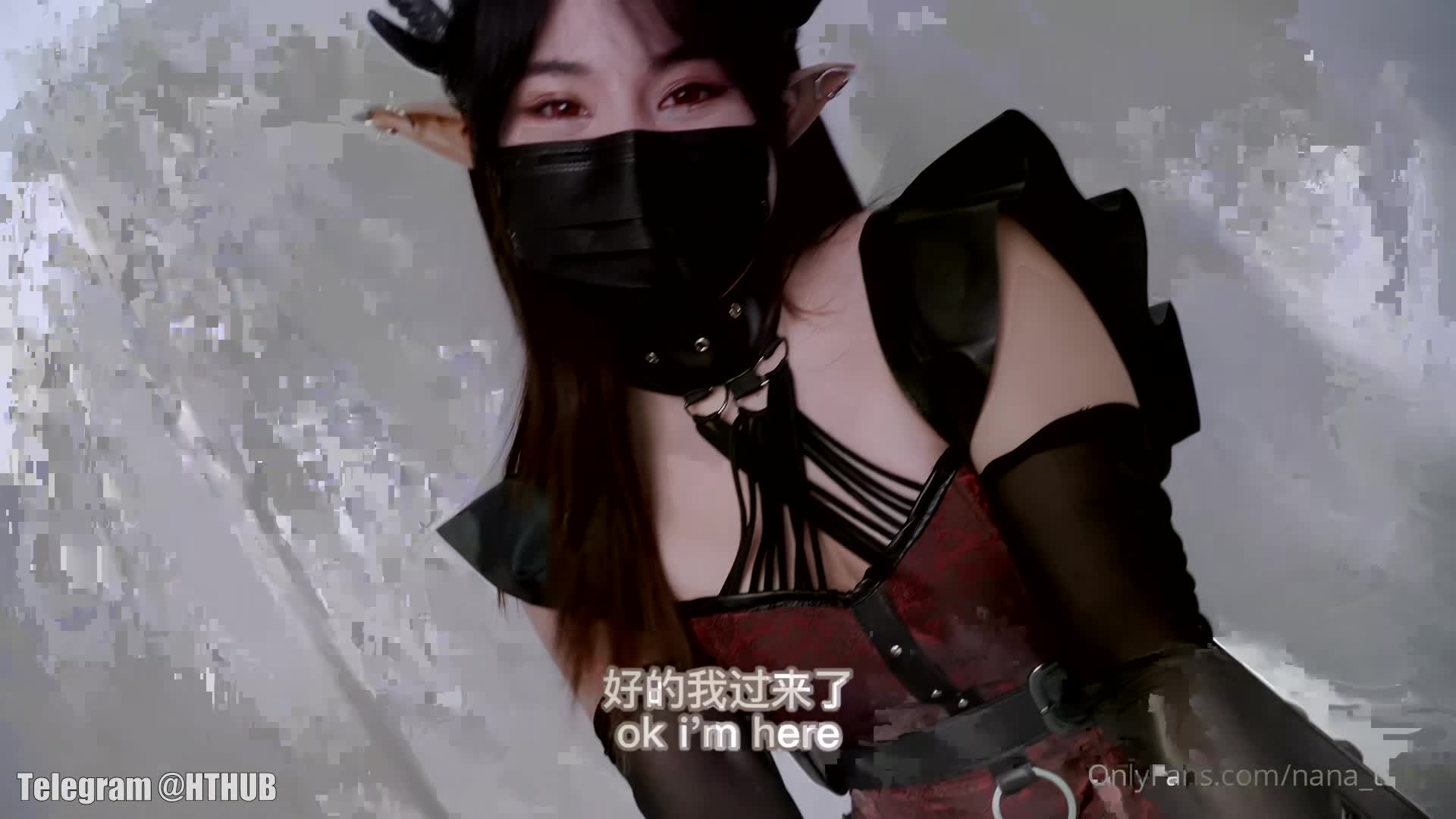 Onlyfans #网红 NANA “魅魔”上篇点此查看更多
