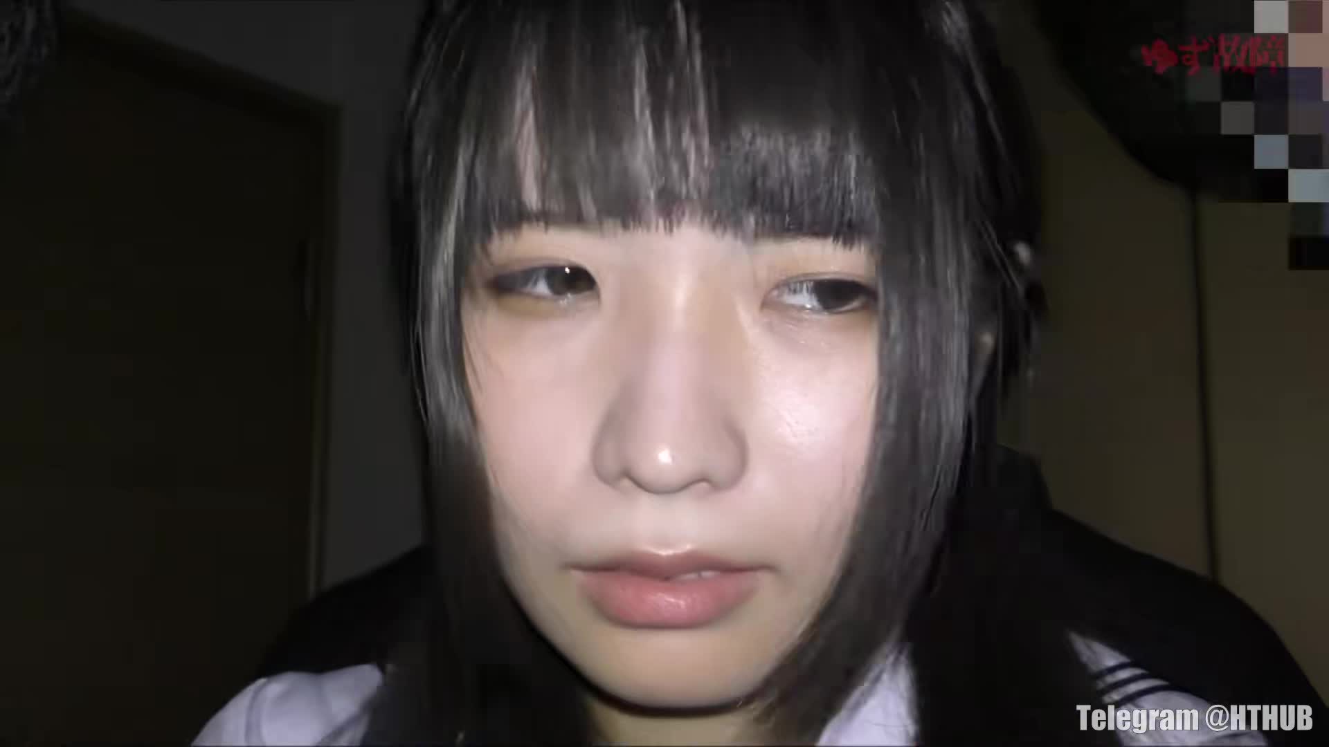 #群p 极品清纯双马尾女子高中生#尾行