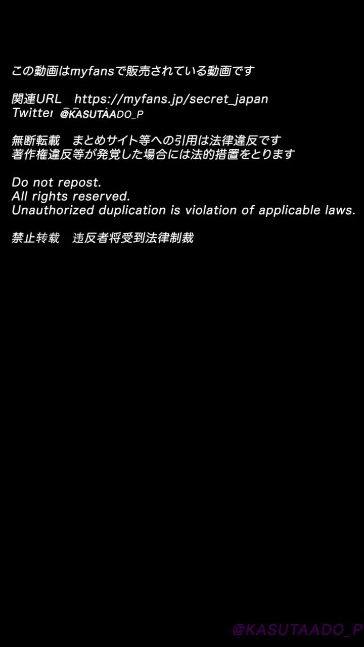 推荐 Myfans (kasutaado_p) 对着镜子爆操H杯爆乳妹子 完美露脸