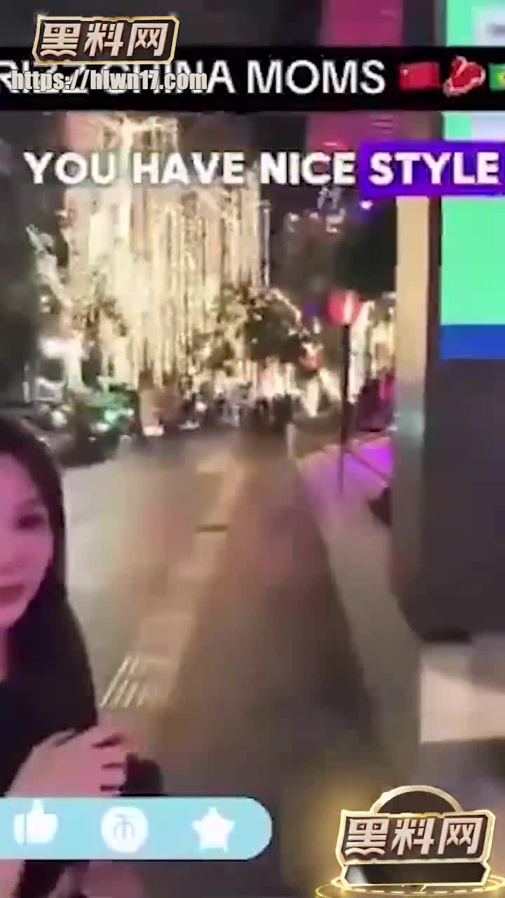 Tiktok网红挑战搭讪1000个中国女孩并用巴西牛排以此来侮辱搭讪成功的中国女孩！