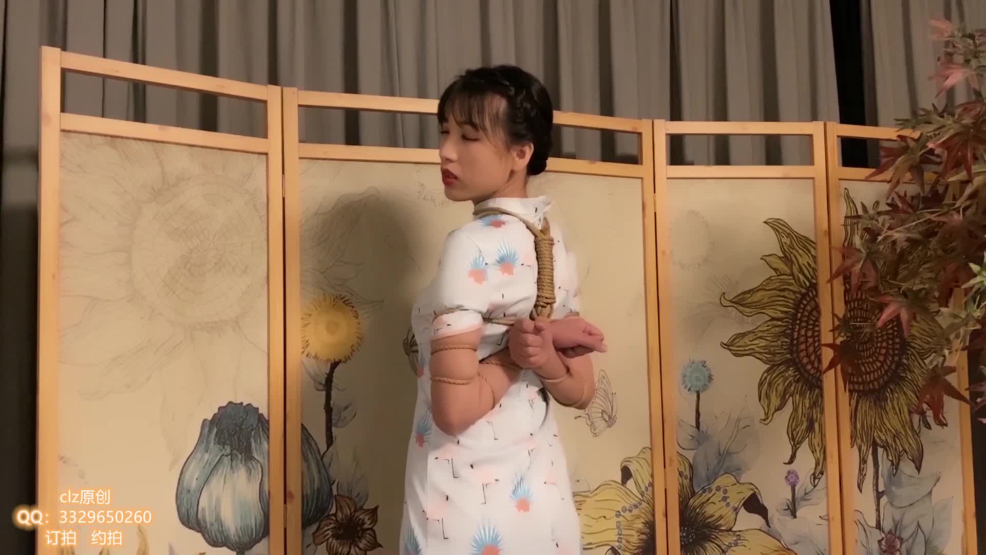 #clz#捆绑 #调教 #束缚 #绳艺,#SM去