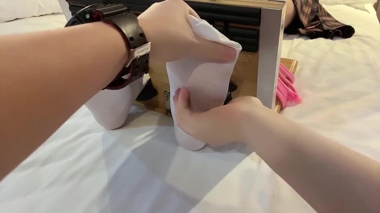 #橘子约现 第一部 挠脚心#捆绑 #调教 #束缚 #绳艺 #足控