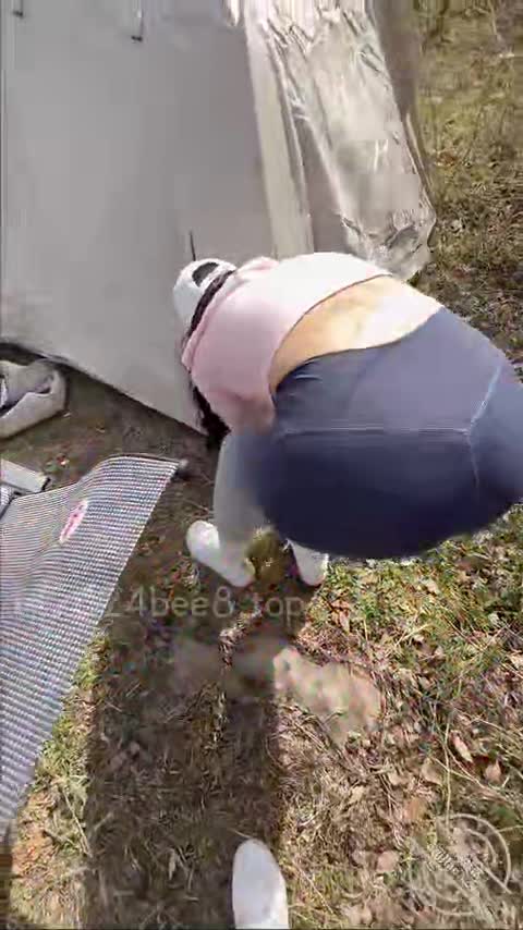 #巨乳骚货 #亲姐 #户外【巨乳骚货精选】户外营地与性感亲姐潮喷内射，用扩阴器亲眼看见精液流向子宫