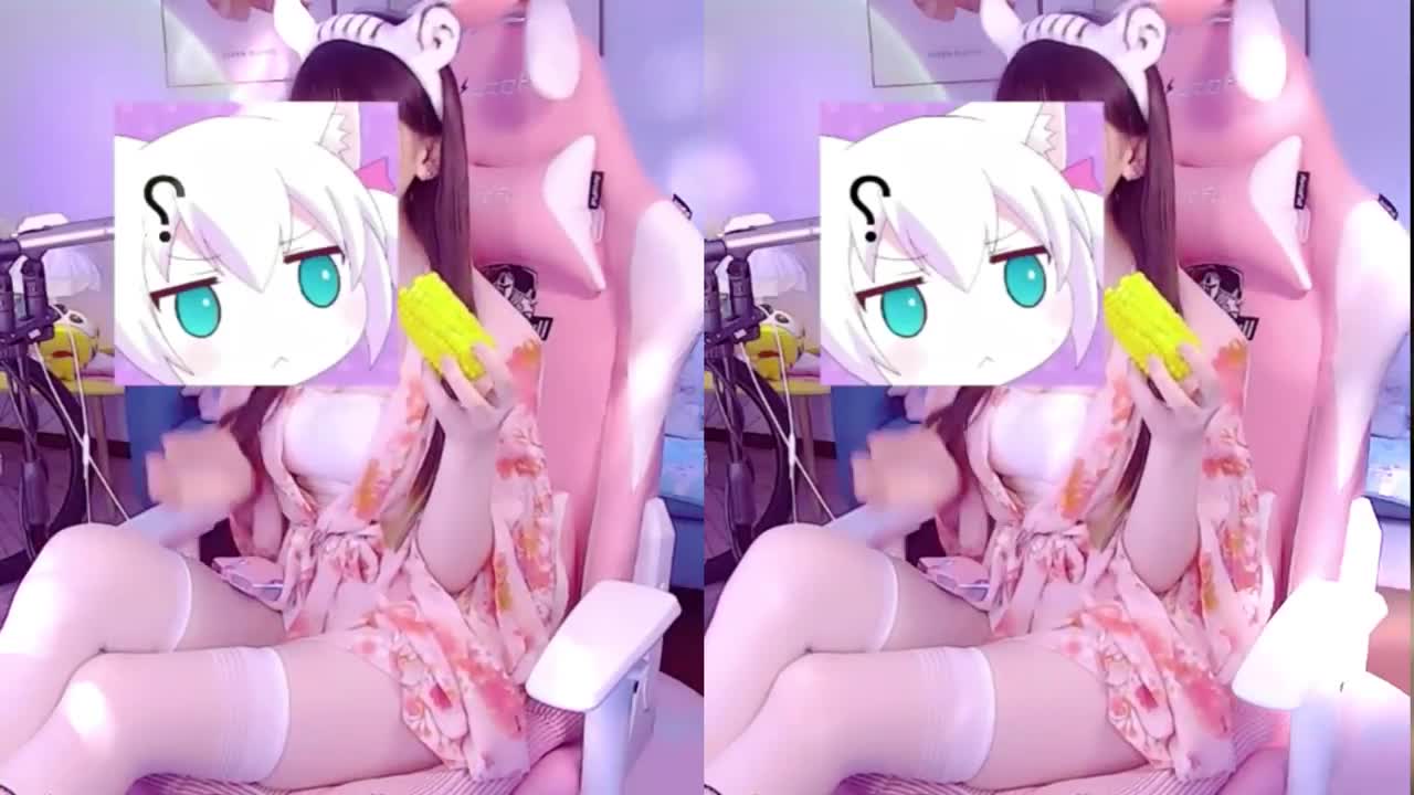 #不染 白丝 粉色调