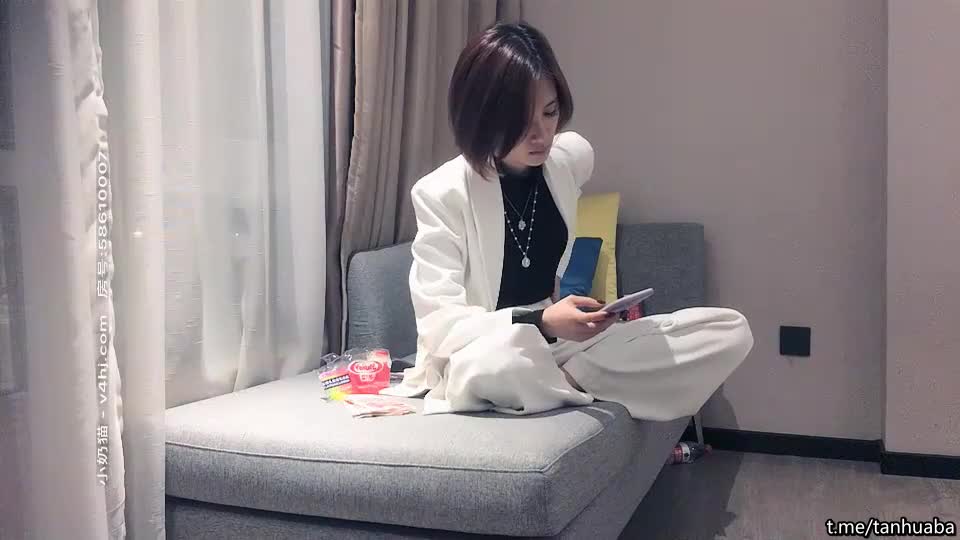 #文軒探花 約了個白色外套短發妹子啪啪，口交上位騎坐站立后入大力猛操_2