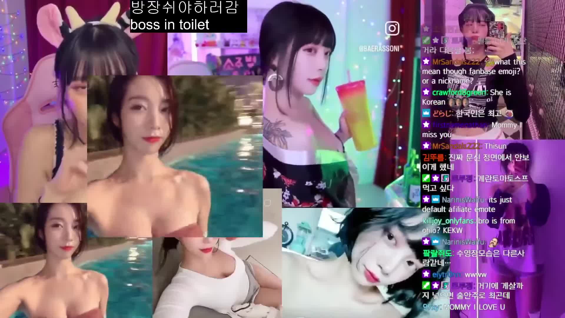 Name：bearassoni好爱她的颜#bearassoni #Ahegao #阿黑颜 #高潮脸 #韩国 #巨乳 #口水 #翻白眼 #盯射 #诱惑