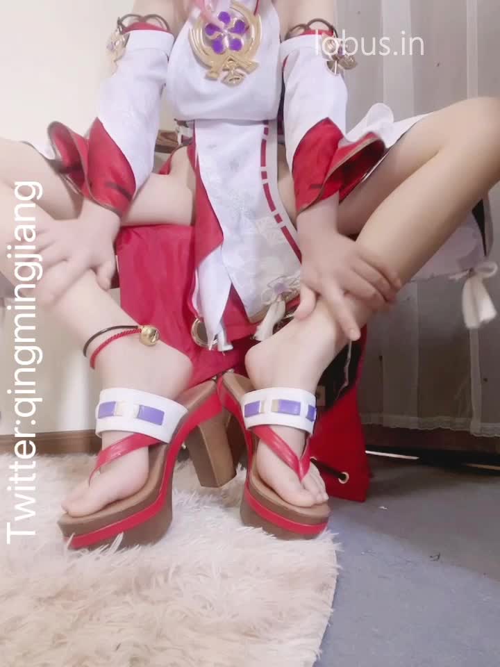 【精淫社区】#小青茗 福利姬 COS原神八重神子