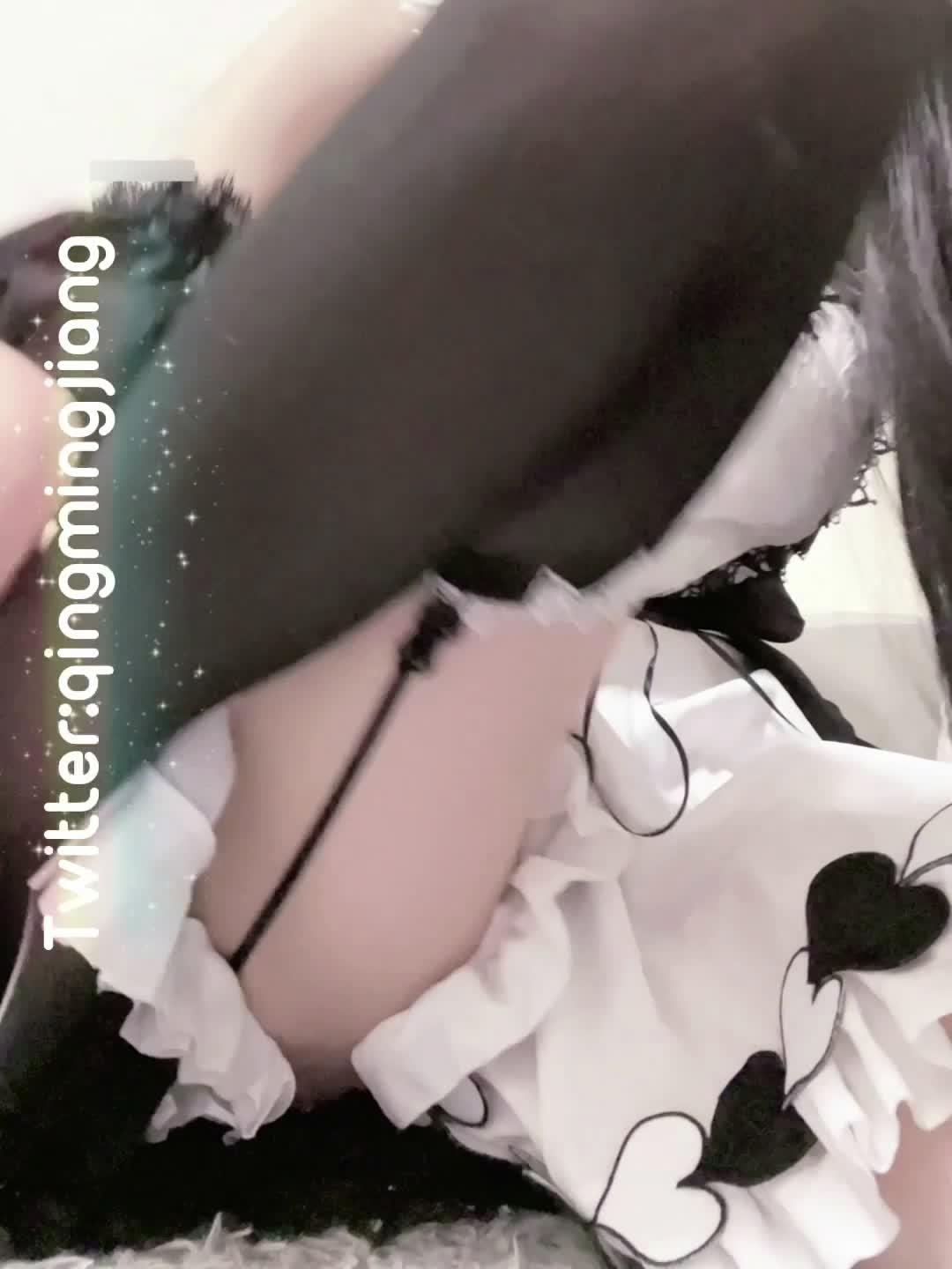 #小青茗 黑丝