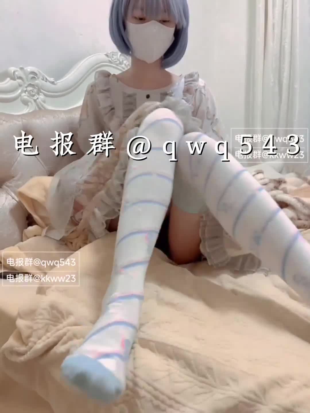 【精淫社区】#小兔软糖雷姆自慰