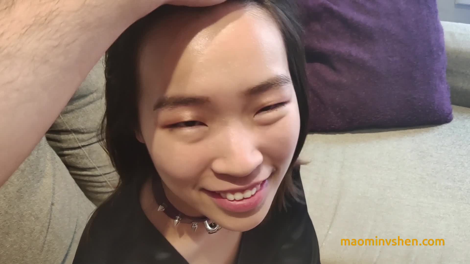 2025新流⑦，反差婊国人留学生【Maominvshen】不好好学习，甘心做长毛老外的母狗，各种调教